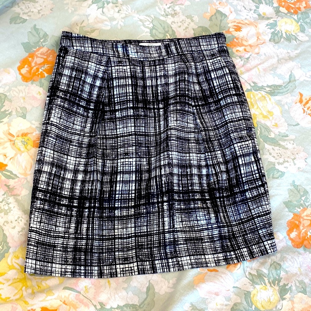 Loft Silk Mini Skirt with Pockets